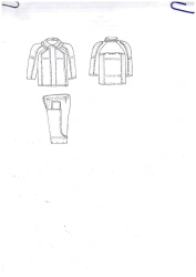 OP Wool Suit for High Temperature Protection Male Workwear