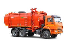 Waste Collection Truck KO-440-6 on KAMAZ-65111-50 Chassis