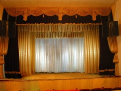 Backstage Side Curtains for Stage Aesthetics