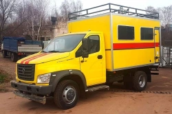 Emergency Rescue Vehicle for Police and Emergency Services 47122E on GAZ C41R36 Chassis