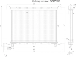 Oil Radiator 150. 1013. 000 for Hydraulic System Cooling