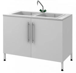 Metal Frame Washing Table 1200 MPL-2