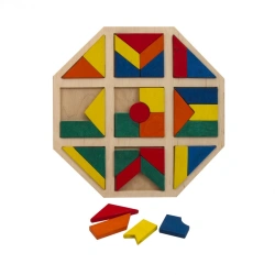 Wooden puzzle game