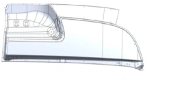 Right Roof Panel for Cars A9606577209