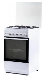 4-Burner Gas Stove with Oven Control - FLAMA FG 2424