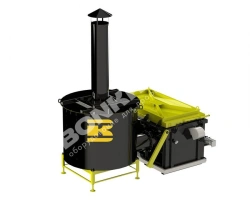 High-Tech Incinerator IU-1000-VK for Waste Disposal