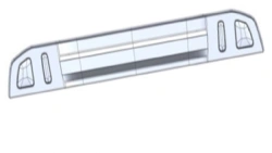 Rear Inner Roof Panel for Cars - A9606576709