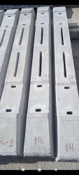 Reinforced Concrete Sleepers Type I for Rail Fastening with Threaded Attachment for Bridges" SH1-CH