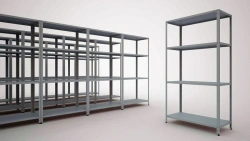 MS Series Metal Shelving Units - Adjustable, Modular Design