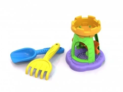 Colorful Sand Set No. 102 (Castle Mill, Wave Shovel, Wave Rake)