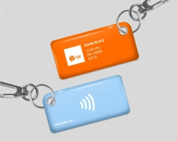 ISBC® Key Fob with Integrated iCode SLIX2 Chip