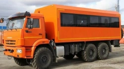 Passenger Transport Vehicle Model 520102 on KAMAZ-5350-D5 Chassis