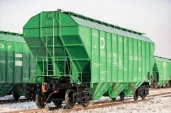 Grain Hopper Wagon Model 19-9567 for Bulk Food Transport