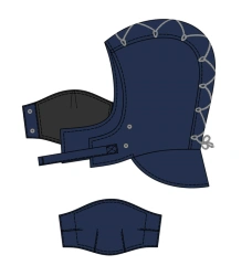 Thermal Protective Hood for Electric Arc Risk Protection ENERGO NZPSH-3