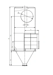 Liquid Droplet Separator KTsT-K