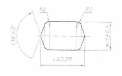 Heat Exchange Spikes for Increased Surface Area 11-2011-100-01