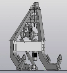 Lifting Device for Safe Launch of 15-Person Lifeboat, 4t Capacity SPU4