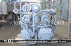 Dry Piston Gas Compressor for Technical Applications 2ГМ4-27/9С