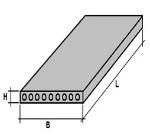 Hollow Core Reinforced Concrete Slabs for Public and Administrative Buildings