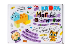 Soft Construction Set for Toddlers "Farm" KNOBA 1/6