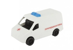 Toy Microbus "Ambulance" - Educational Play Vehicle