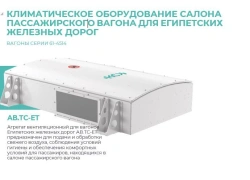 Ventilation Unit for Egyptian Railway Cars AV.TS-ET