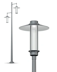 LED Street Light for Outdoor Spaces, Model LEDTEC PRO IRBIS