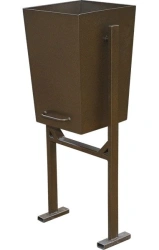 Metal Waste Bin UM-2 - 500x360x360mm