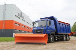 Multi-Purpose Road Sweeper MKDU-4 on MAZ-6501C9 Chassis