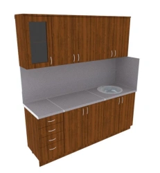 Kitchen cabinet set