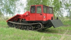 TSN-4-T Special Purpose Tractor with YAMZ-236 Engine and Single Cabin