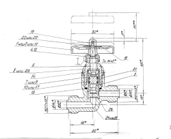 Bronze Non-Return Shut-Off Valve DN 10, PN 10.0 MPa ITShL.491911.006-02
