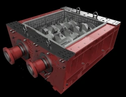 SHNEKO-GEAR CRUSHER DSZ-750/220 Industrial Material Processing Equipment