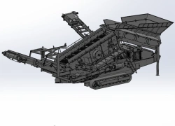Mobile Inclined Screen ATOM R1550 for Mining and Waste Processing