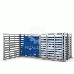 Horizontal Metal Sheet Storage Rack Series 1694