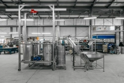 Vacuum Diffusion Line for Adding Food Additives to Nuts and Seeds VDV-500
