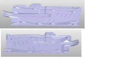 Right Floor Covering Assembly for Volkswagen Polo/Skoda Rapid