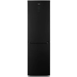 Black Stainless Steel Two-Chamber Refrigerator Freezer "Biryuza B980NF