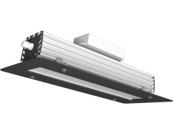 LED Lighting Fixture for Fuel Stations KVAZAR-100-1B-AGS