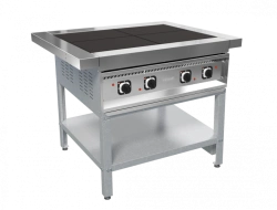 Electric Stove KEP-4P-01 with 4 Burners, 1050x850x850 mm