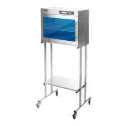 Bactericidal Storage Chamber for Sterilized Medical Instruments "SPDS-2-K" Stainless Steel on Mobile Trolley