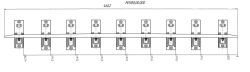 SP850 Profile Counterrail with Complete Pad Set and Fasteners for SP R65