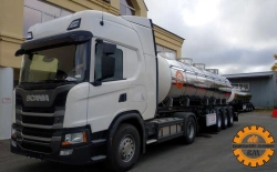 Food Liquid Transport Semi-Trailer Tank YADISH-VM-PS-24P, Model 912811