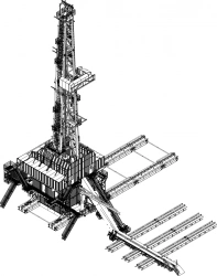 Cliver BU 320 Drilling Rig 320t for Oil and Gas