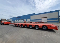 Sliding Semi-Trailer MANAC 7S0U4N for Heavy Cargo Transport