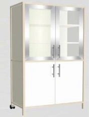 Glass Cabinet KSSHm 0-02ABS - 800x400x1700mm