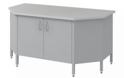 Low Laboratory End Table with Cabinet Model Mod.-1500 SLTTKp