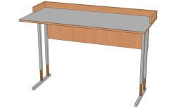 Adjustable Laboratory Table with Edge for Height Group 4-6 - Model SLR-1