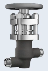 Bellows Shut-off Valve ZZT26161, DN 80 for Safety Systems