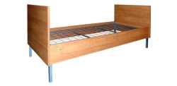 Single Metal Bed K.121.57 for Public and Household Use